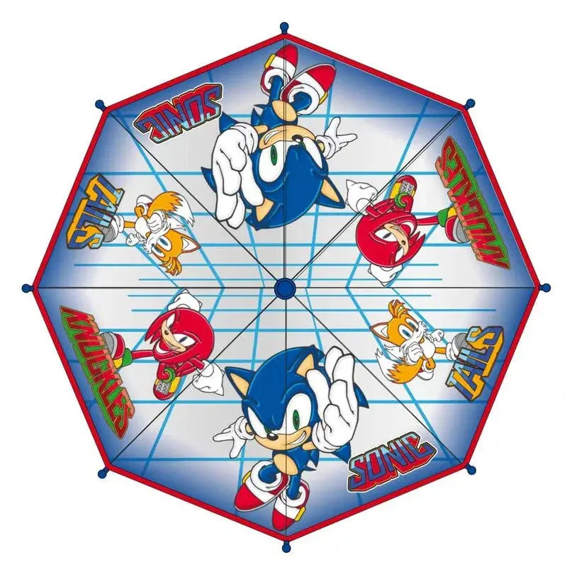 Sonic The Hedgehog manual bubble umbrella Nerdscape