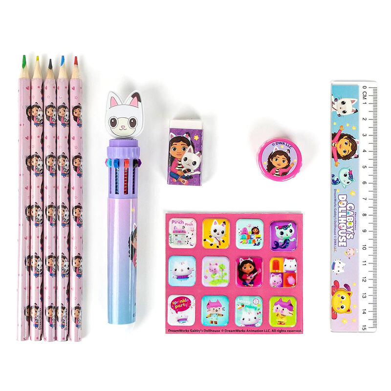 Gabbys Dollhouse stationary set Nerdscape