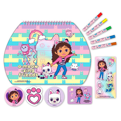 Gabbys Dollhouse colouring stationery case Nerdscape