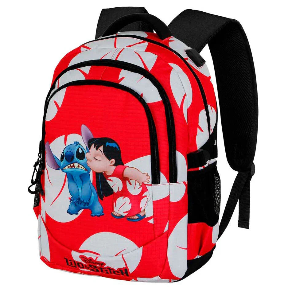 Disney Stitch Kiss adaptable backpack 44cm Nerdscape