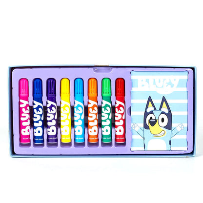 Bluey colouring stationery case Nerdscape