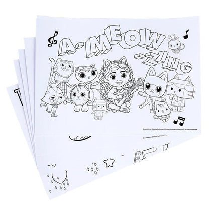 Gabbys Dollhouse colouring stationery set Nerdscape