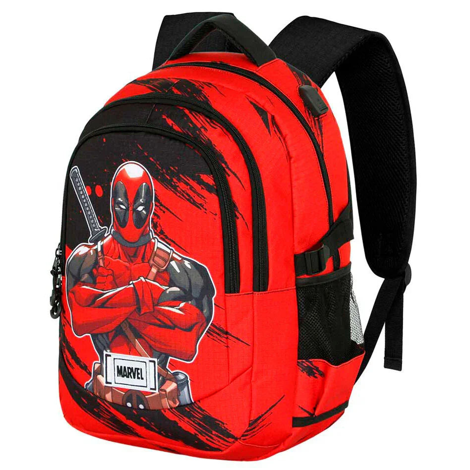 Marvel Deadpool Plus Bad backpack 44cm Nerdscape