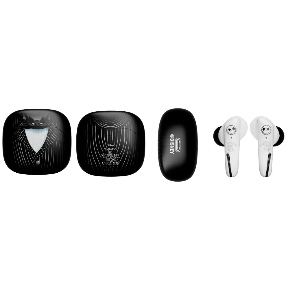 Disney The Nightmare Before Christmas Jack Wireless Headphones & mini cable guy Nerdscape