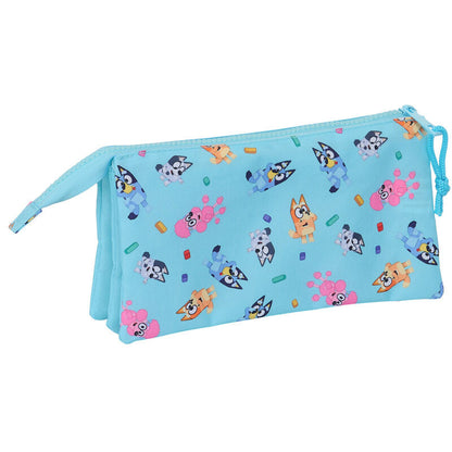 Bluey triple pencil case Nerdscape