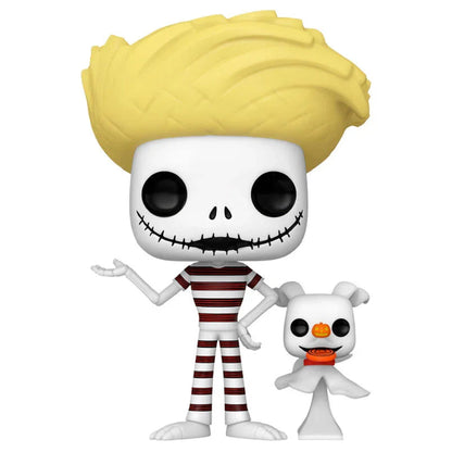 Funko Pop! Disney Nightmare Before Christmas Jack con Zero - Figura da Collezione Vinyl Nerdscape