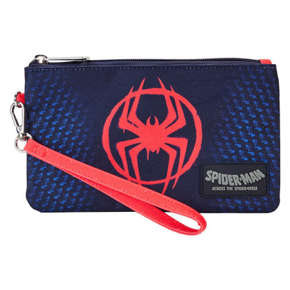 Loungefly Marvel Spider-Verse Miles Morales Suit pouch wristlet Nerdscape