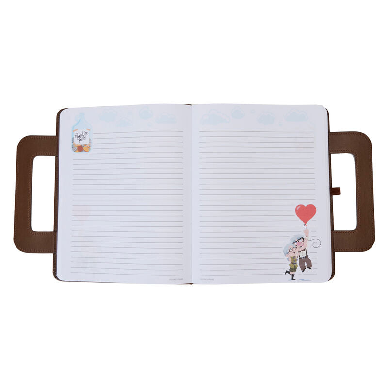 Loungefly Disney Pixar Up 15th Anniversary Adventure Book journal Nerdscape