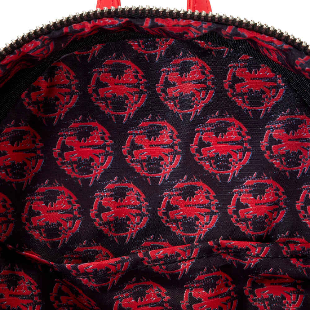 Loungefly Marvel Spider-Verse Miles Morales Hoodie backpack 26cm Nerdscape