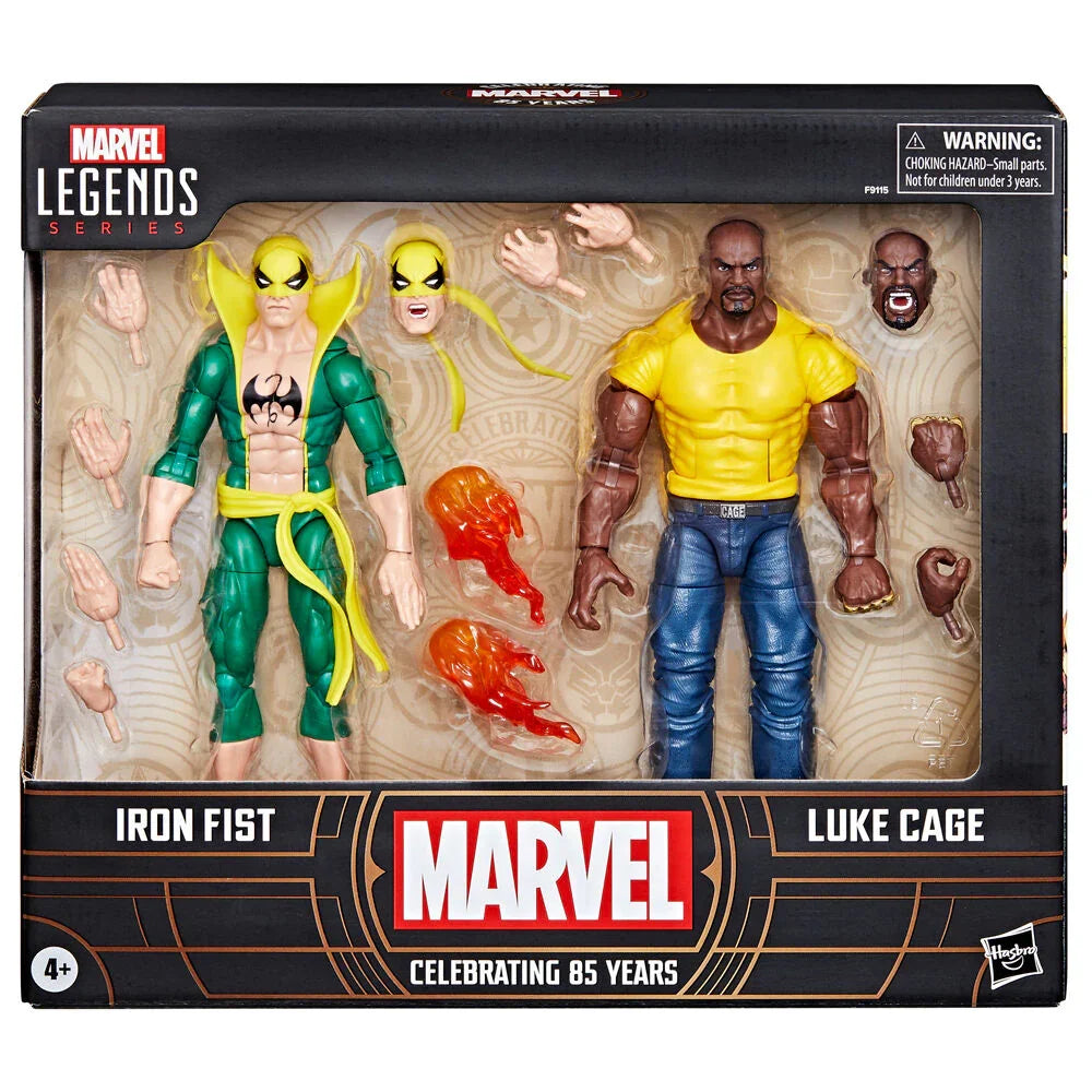 Marvel Iron Fist & Luke Cage 65 Years Celebrating - Figura da Collezione 15cm - Nerdscape Nerdscape
