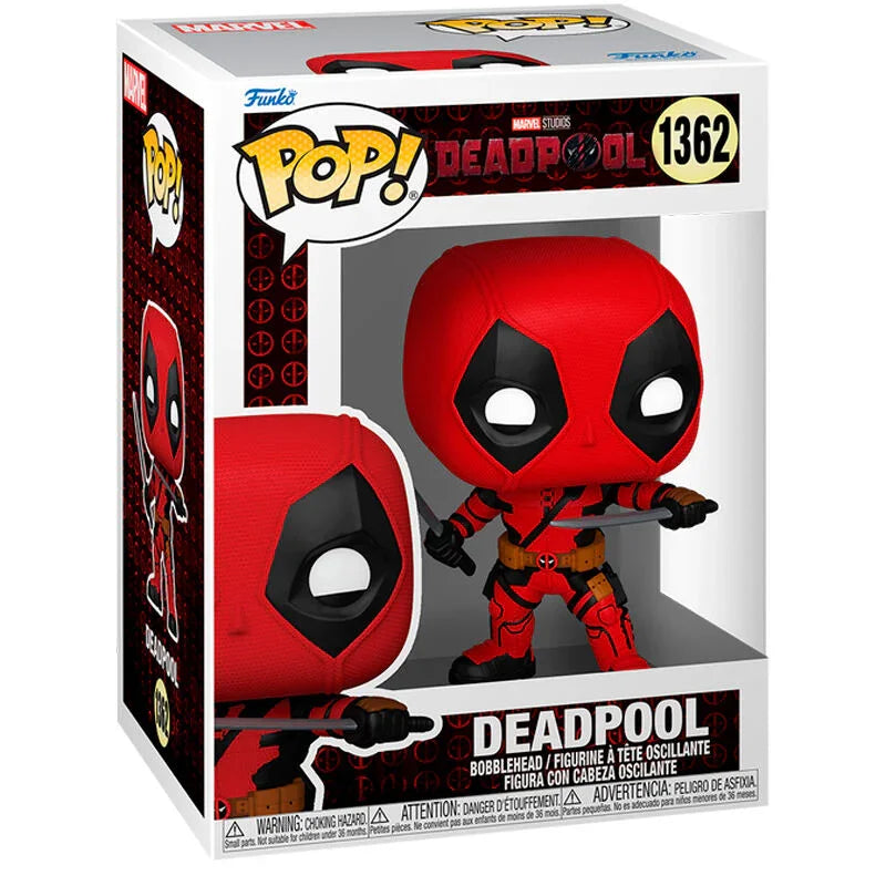Funko Pop! Marvel Deadpool - Figura da Collezione Vinyl Nerdscape