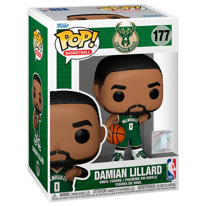 Funko Pop! NBA Damian Lillard - Figura da Collezione Vinyl Nerdscape