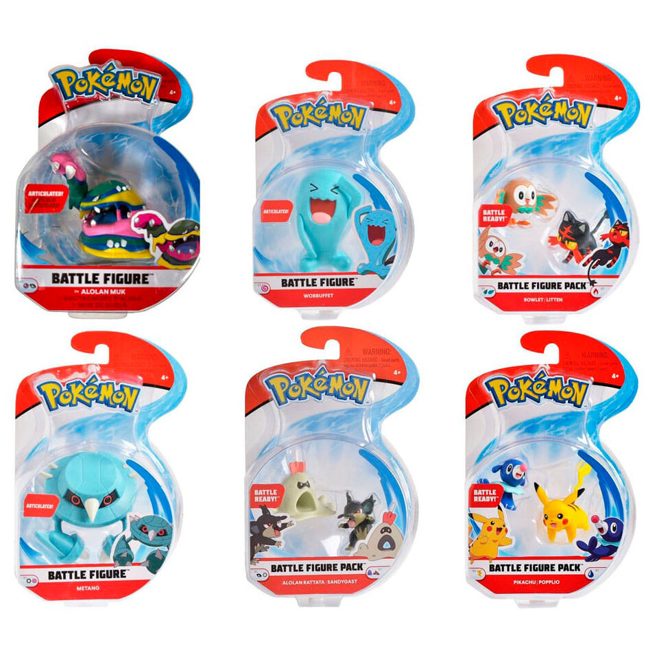 Pokemon Battle assorted figure 5cm Nerdscape