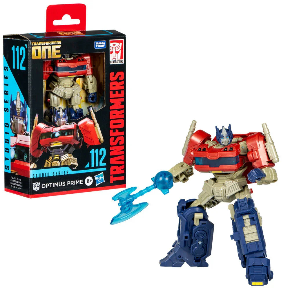 Transformers Optimus Prime Deluxe Class Studio Series Figura da Collezione - Nerdscape Nerdscape