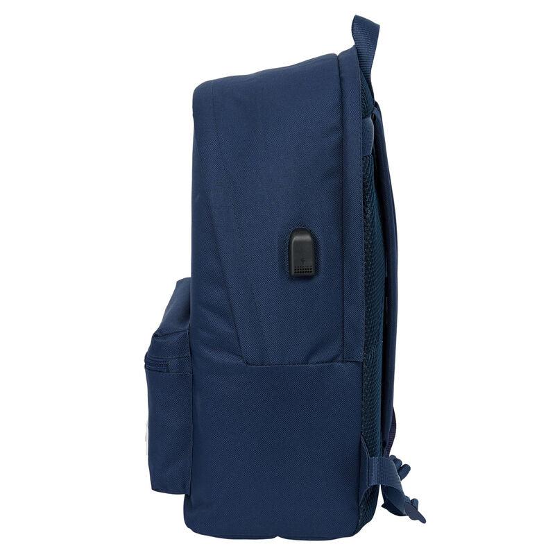 Real Madrid navy blue backpack 44cm Nerdscape