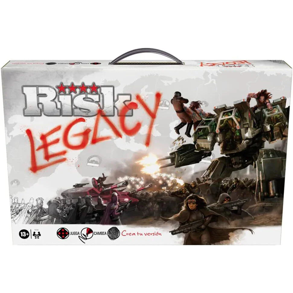 Risk Legacy Edizione Spagnola - Gioco da Collezione - Nerdscape Nerdscape