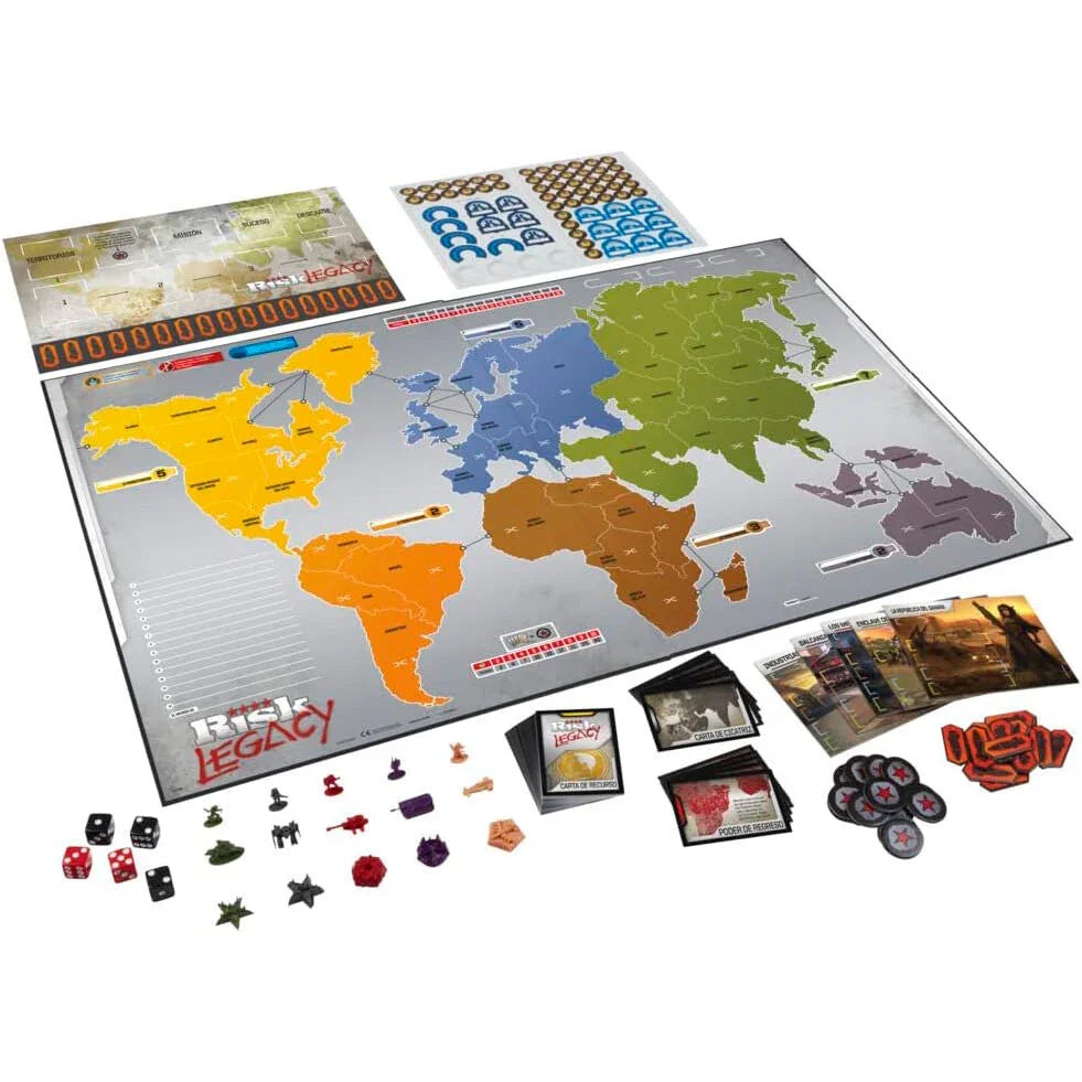 Risk Legacy Edizione Spagnola - Gioco da Collezione - Nerdscape Nerdscape