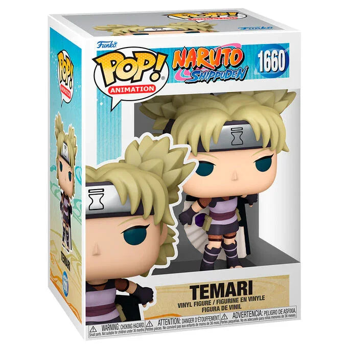 Funko Pop! Naruto Shippuden Temari - Figura da Collezione Vinyl Nerdscape