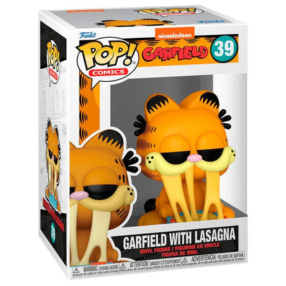 Funko Pop! Garfield Garfield con Lasagna - Figura da Collezione Vinyl Nerdscape