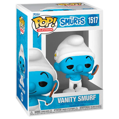 Funko Pop! The Smurfs Vanity Smurf - Figura da Collezione Vinyl Nerdscape