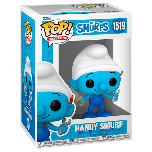 Funko Pop! The Smurfs Handy Smurf - Figura da Collezione Vinyl