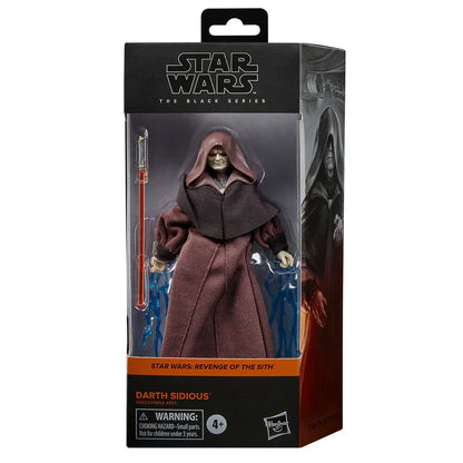 Star Wars Darth Sidious Revenge of the Sith The Black Series Figura da Collezione - Nerdscape Nerdscape