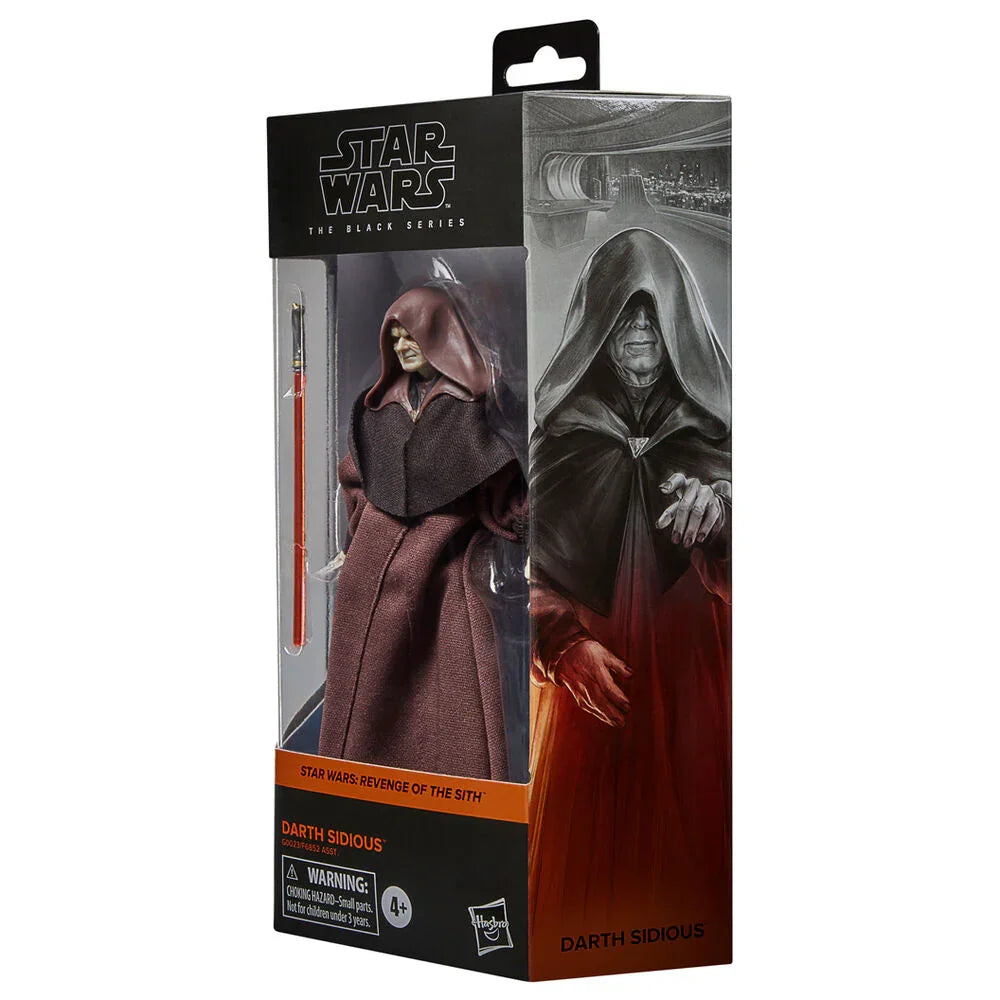Star Wars Darth Sidious Revenge of the Sith The Black Series Figura da Collezione - Nerdscape Nerdscape