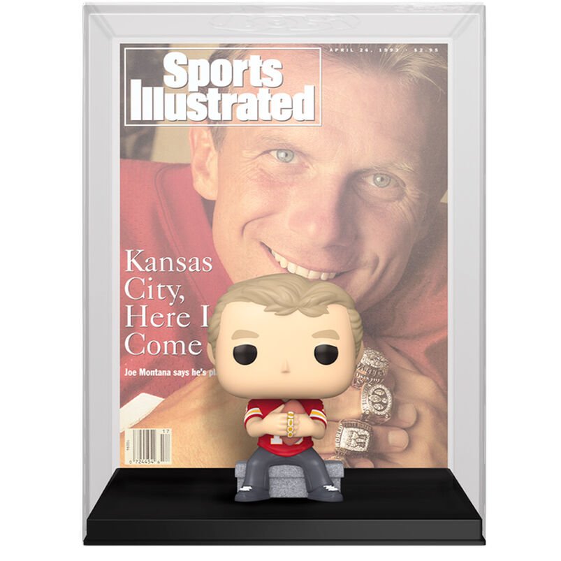 POP figure Cover Sports Illustrated Joe Montana - Nerdscape