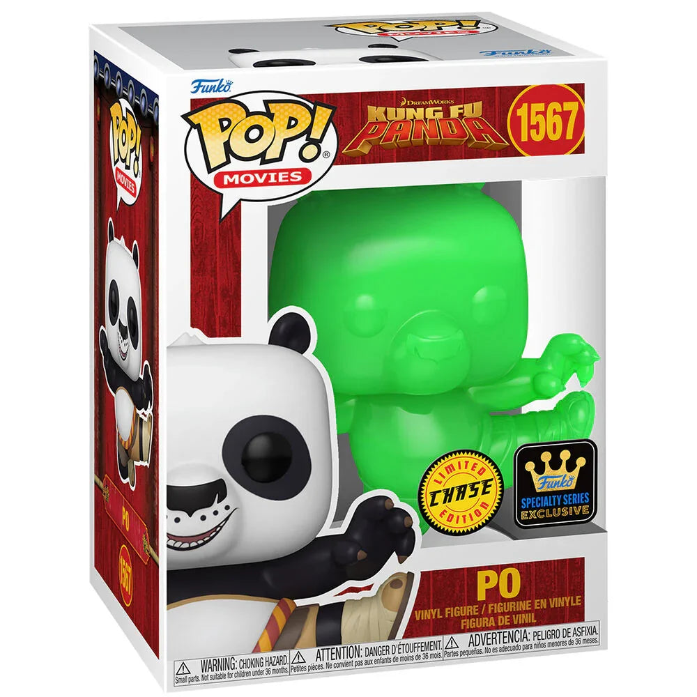 POP figure Kung Fu Panda PO Exclusive 5 + 1 Chase Nerdscape