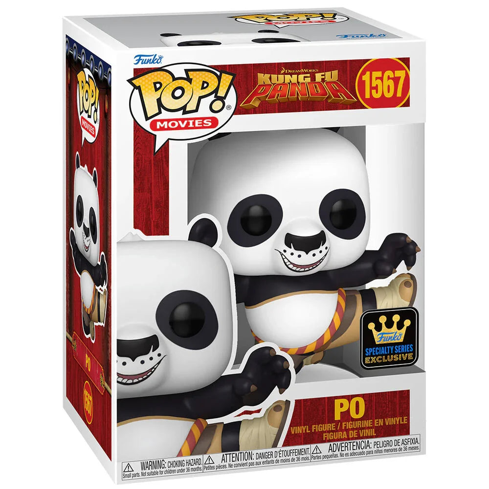POP figure Kung Fu Panda PO Exclusive 5 + 1 Chase Nerdscape