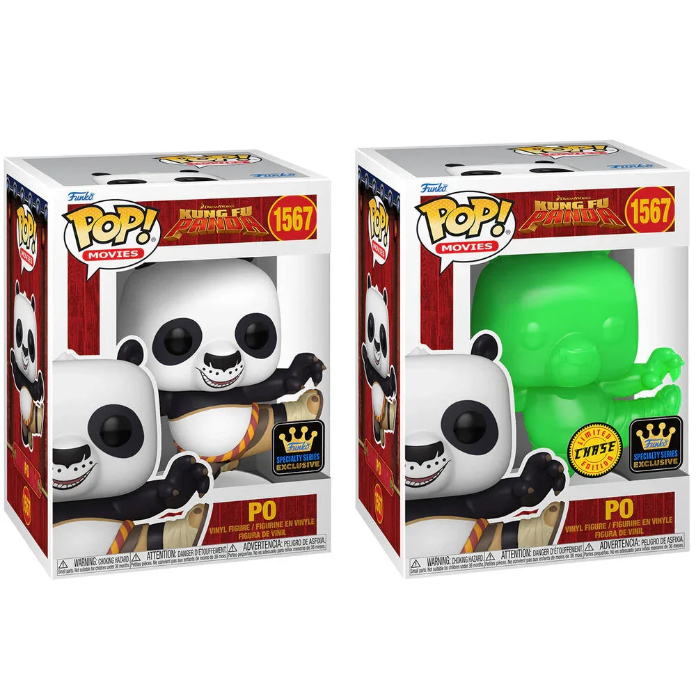 POP figure Kung Fu Panda PO Exclusive 5 + 1 Chase Nerdscape