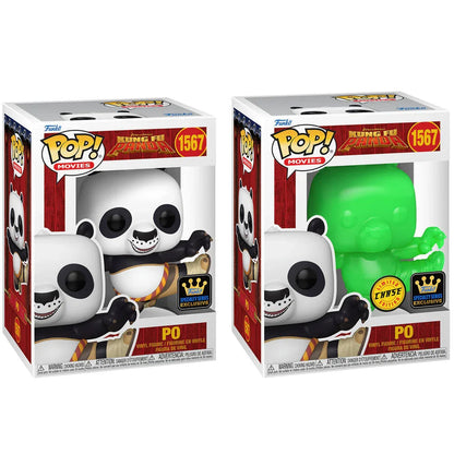 POP figure Kung Fu Panda PO Exclusive 5 + 1 Chase Nerdscape