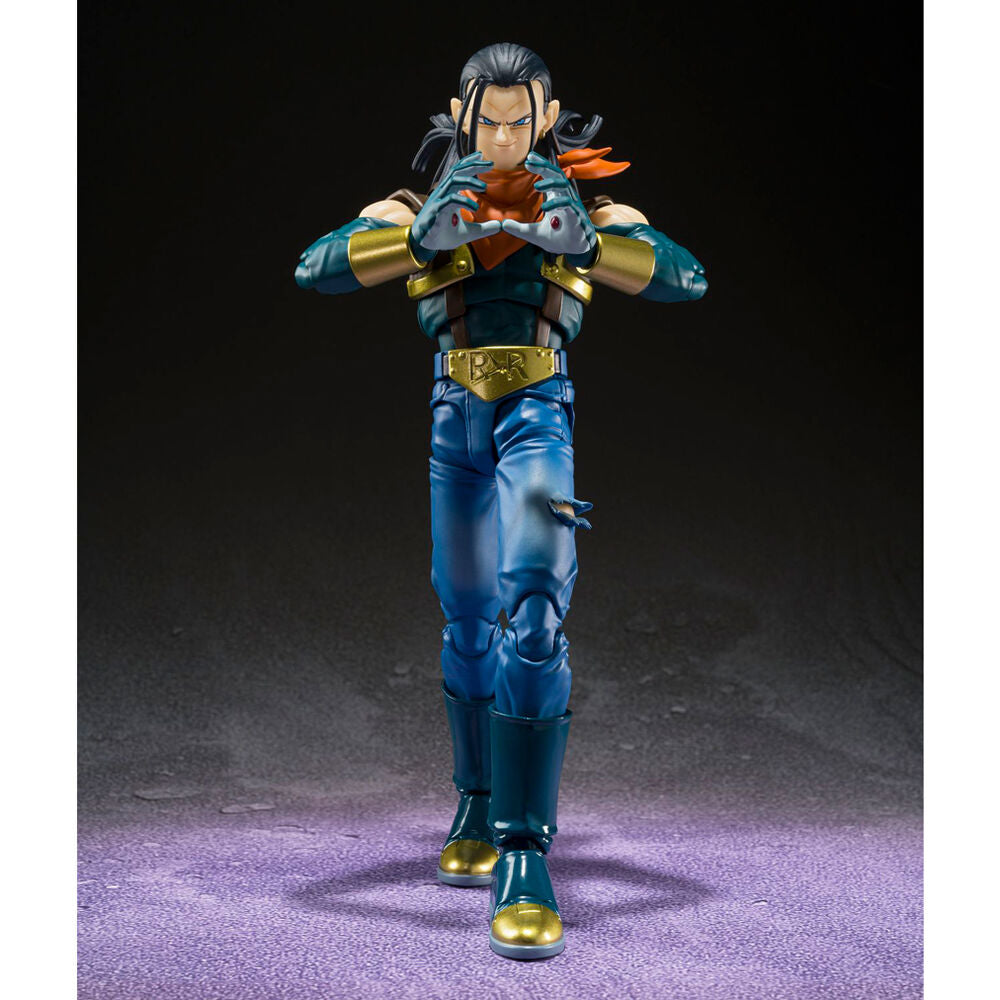 SH Figuarts Super Android 17 Dragon Ball GT Figura da Collezione - Nerdscape Nerdscape