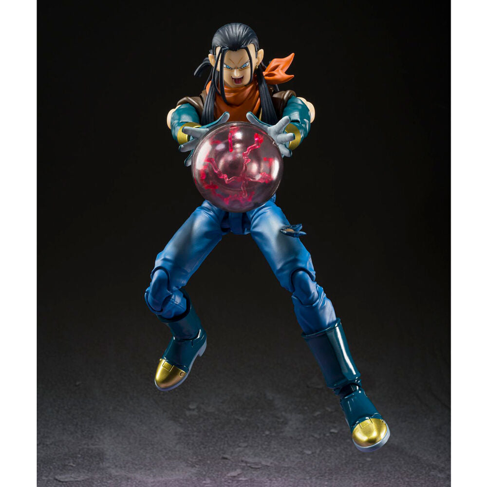SH Figuarts Super Android 17 Dragon Ball GT Figura da Collezione - Nerdscape Nerdscape