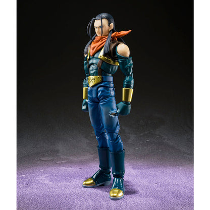SH Figuarts Super Android 17 Dragon Ball GT Figura da Collezione - Nerdscape Nerdscape