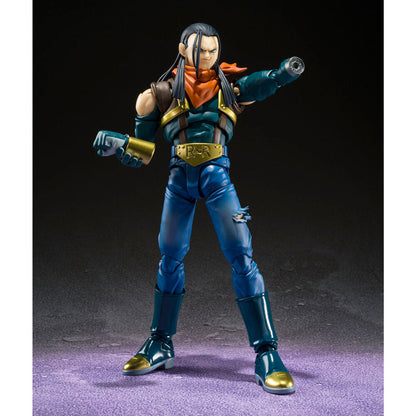 SH Figuarts Super Android 17 Dragon Ball GT Figura da Collezione - Nerdscape Nerdscape