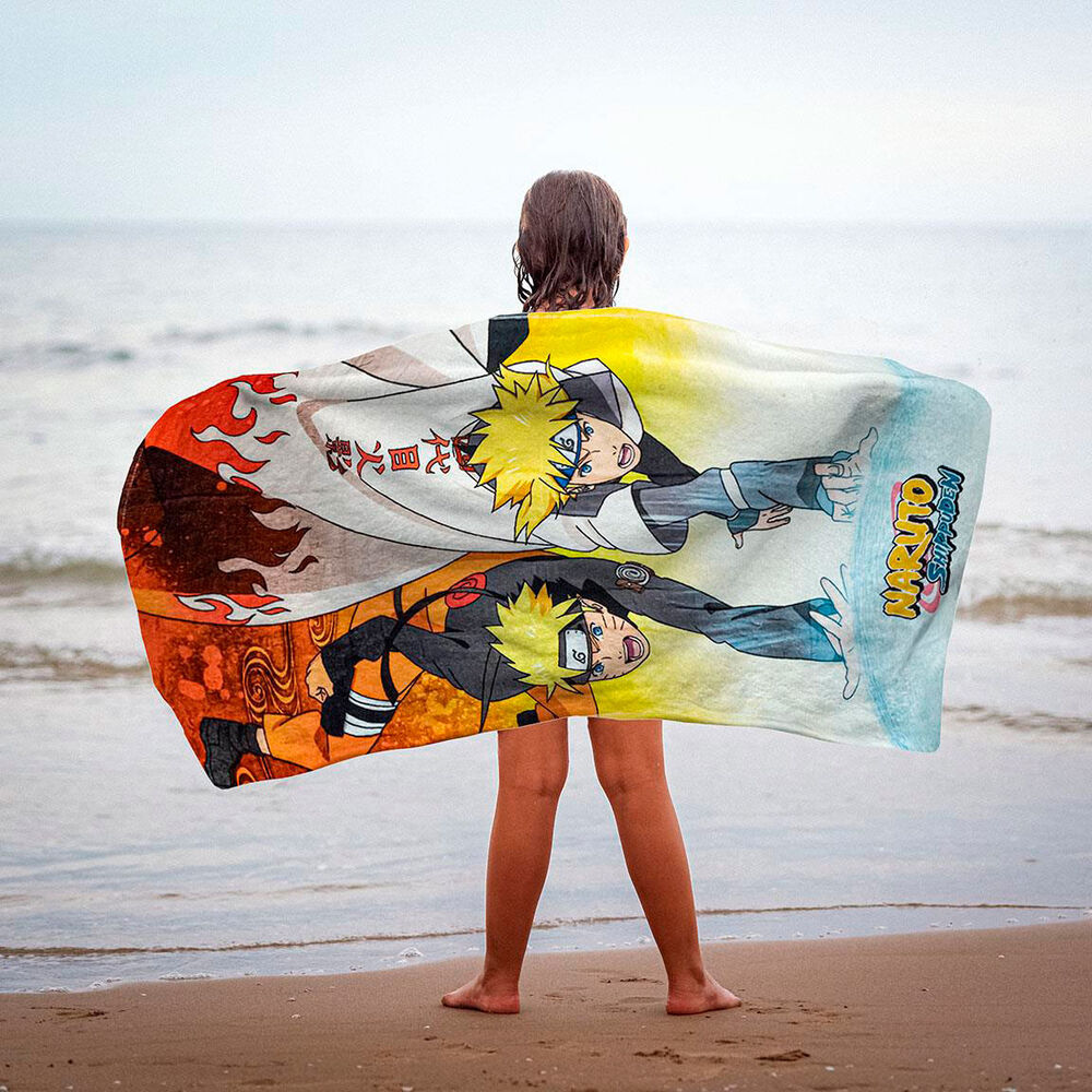 Naruto Shippuden cotton beach towel Nerdscape