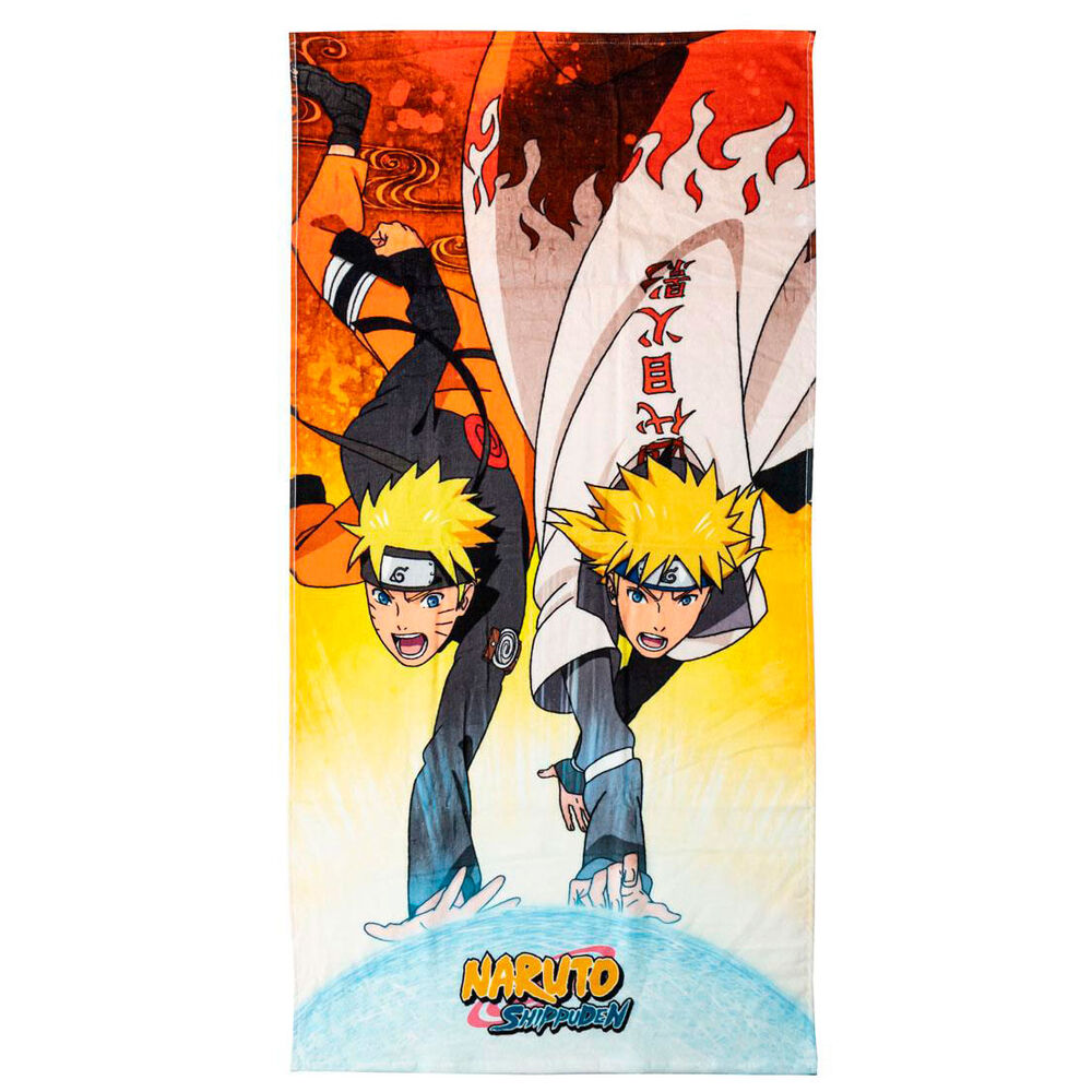 Naruto Shippuden cotton beach towel Nerdscape