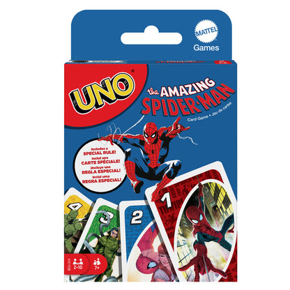Marvel Spiderman UNO card game Nerdscape