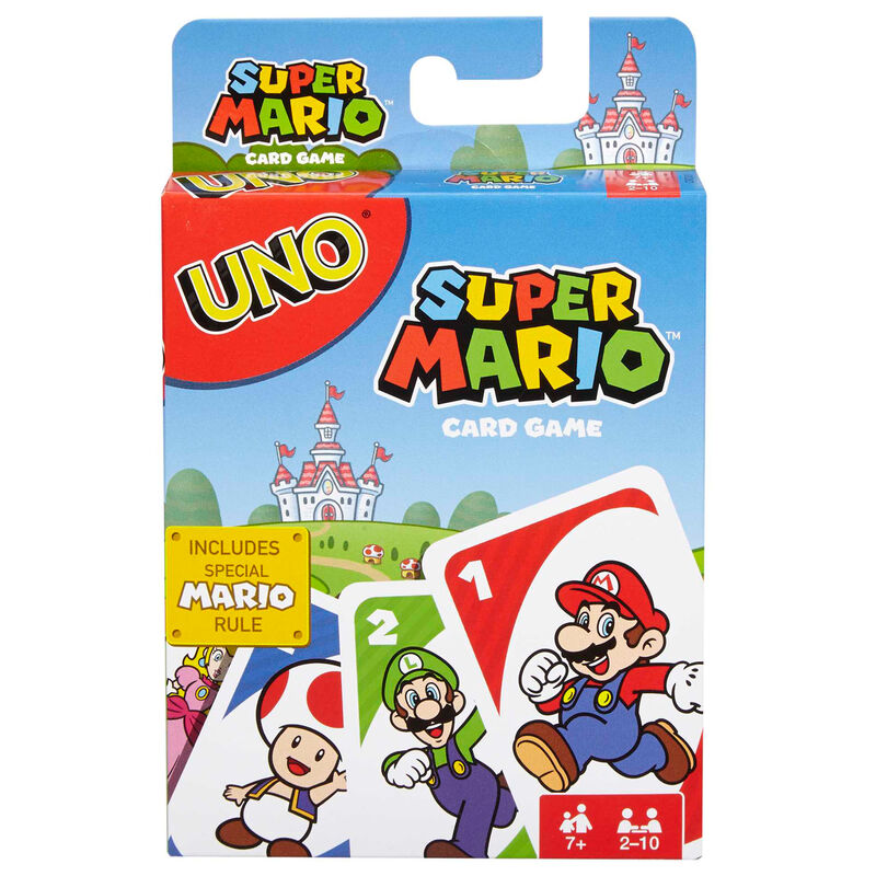 UNO Super Mario Bros card game Nerdscape