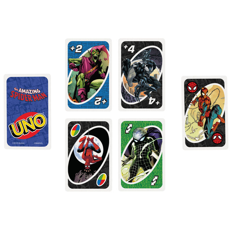 Marvel Spiderman UNO card game Nerdscape