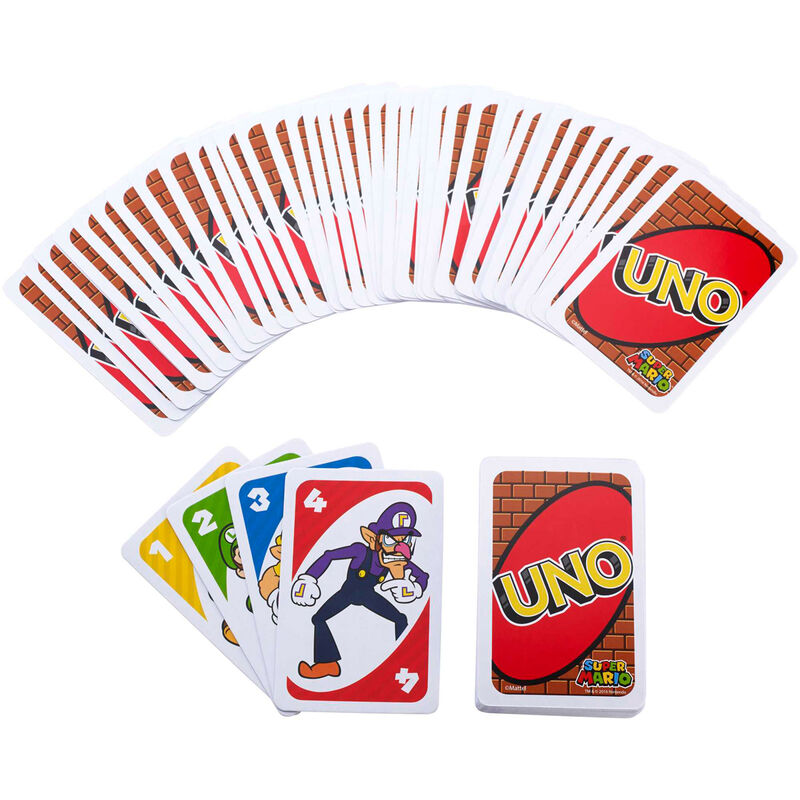 UNO Super Mario Bros card game Nerdscape