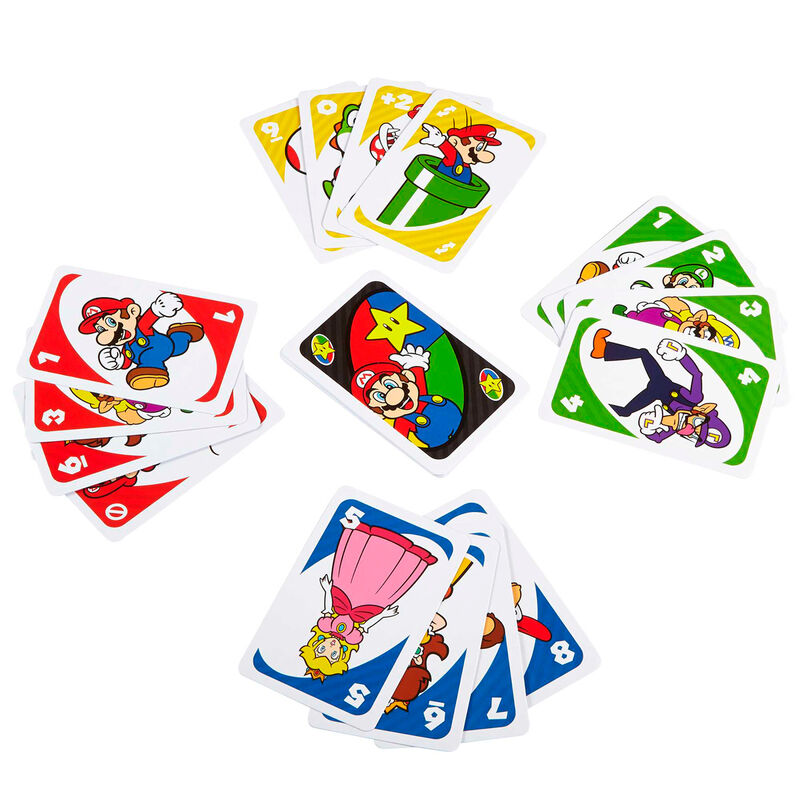UNO Super Mario Bros card game Nerdscape
