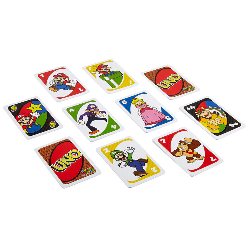 UNO Super Mario Bros card game Nerdscape