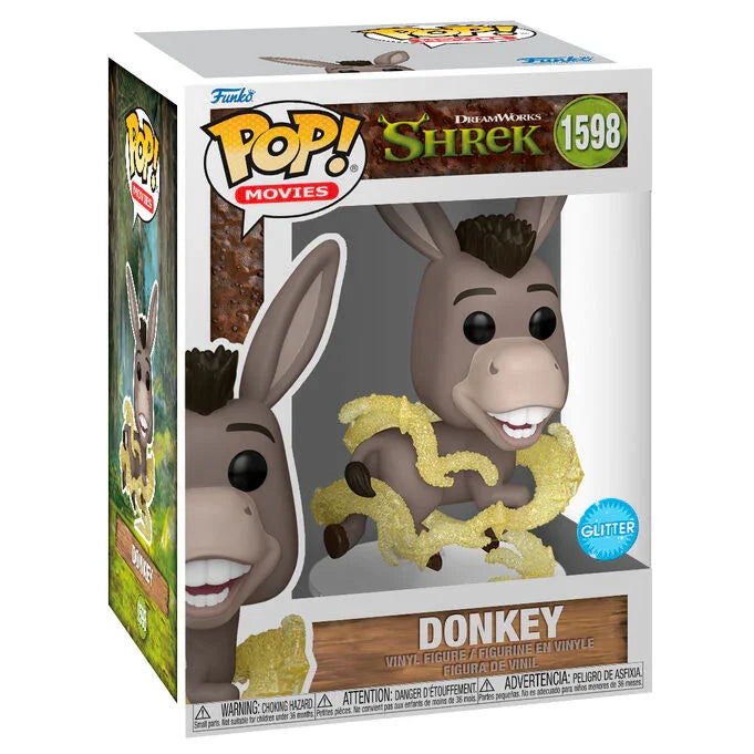 Funko Pop! Shrek Donkey - Figura da Collezione Vinyl Nerdscape