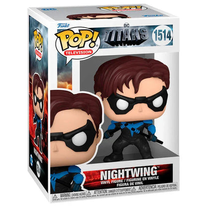 Funko Pop! Titans Nightwing - Figura da Collezione Vinyl Nerdscape
