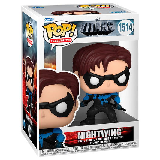 Funko Pop! Titans Nightwing - Figura da Collezione Vinyl