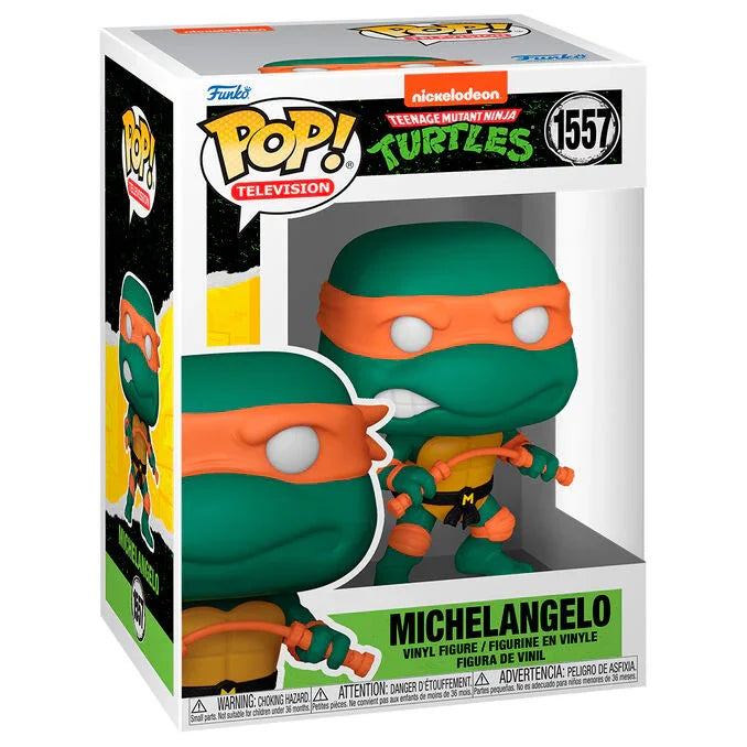 Funko Pop! Teenage Mutant Ninja Turtles Michelangelo - Figura da Collezione Vinyl Nerdscape