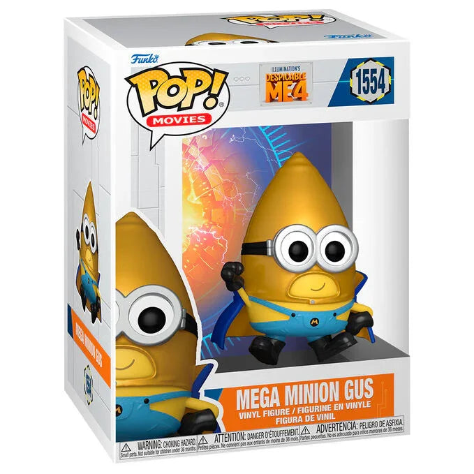 Funko Pop! Despicable Me 4 Mega Minion Gus - Figura da Collezione Vinyl Nerdscape