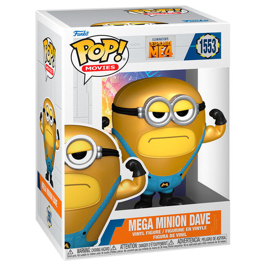 Figurine POP Moi, moche et méchant 4 Mega Minion Dave